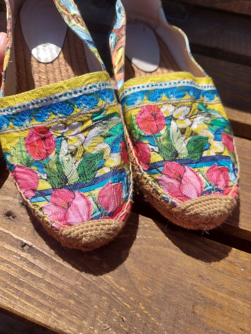 Еспадрильї DOLCE &GABBANA 38 р(24 см) Оригінал