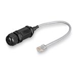 Продам Гермоввод мережевий RJ45 (8P8C) з кабелем 25 см RJ45-IP68