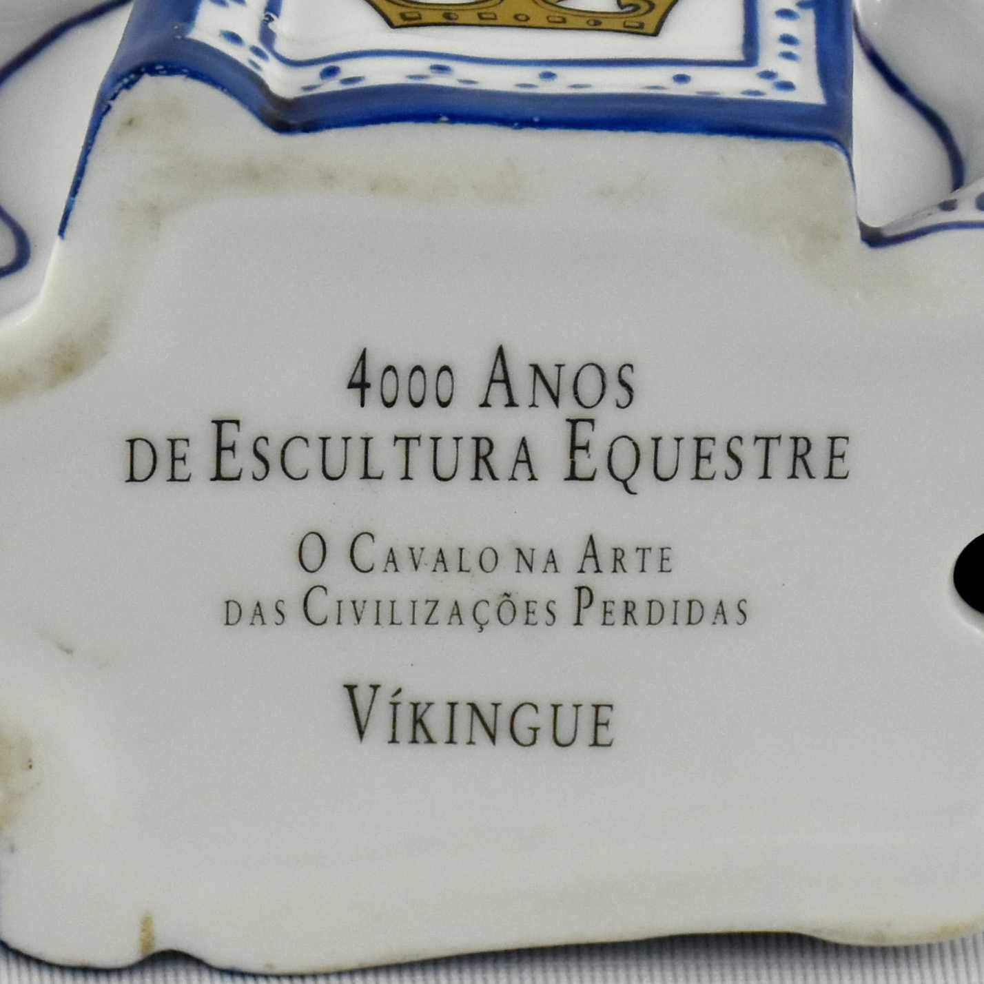 Figura porcelana de Cavalo 4000 anos de Escultura Equestre – VÍKINGUE