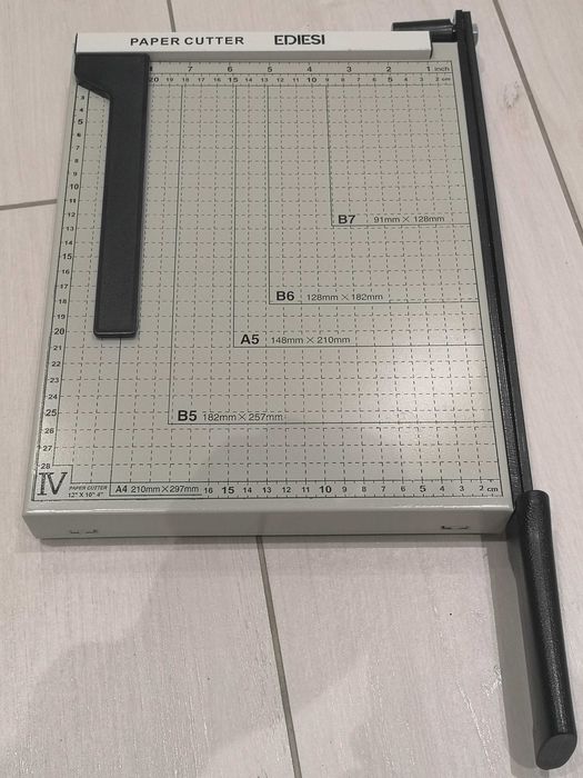 Gilotyna ręczna Ediesi