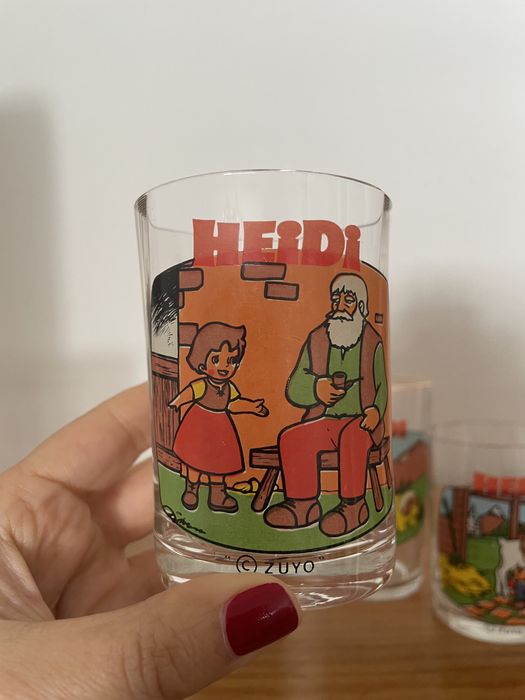 Copos Heidi vintage