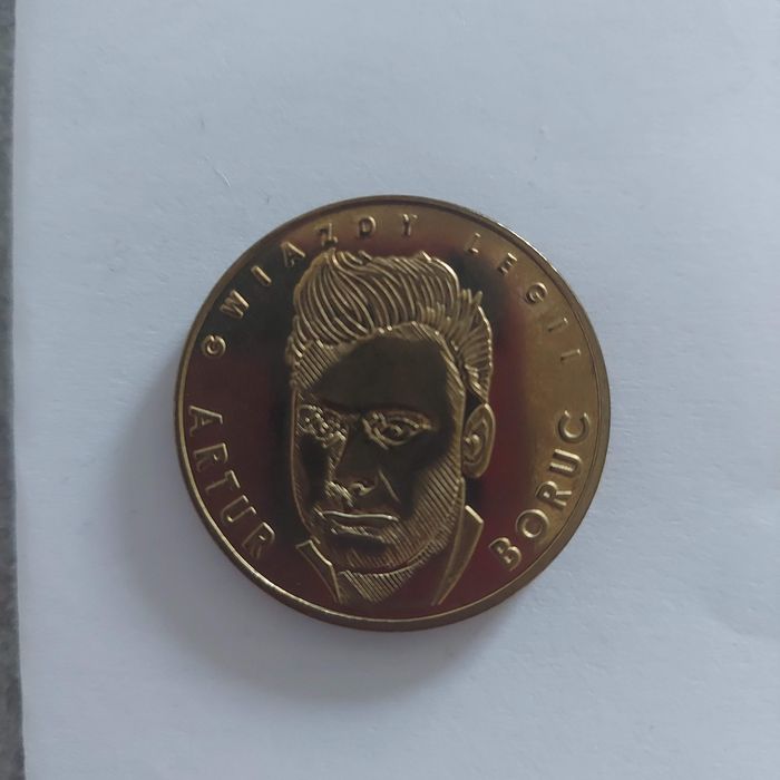 Moneta Gwiazdy Legii. Artur Boruc