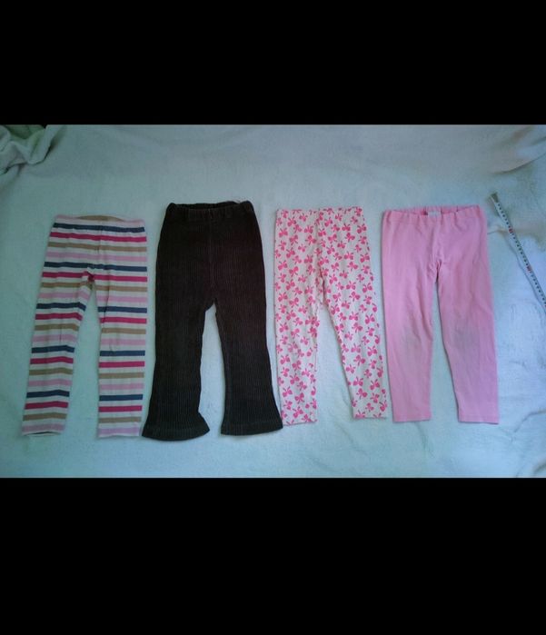 Legginsy + spodnie 98/104
