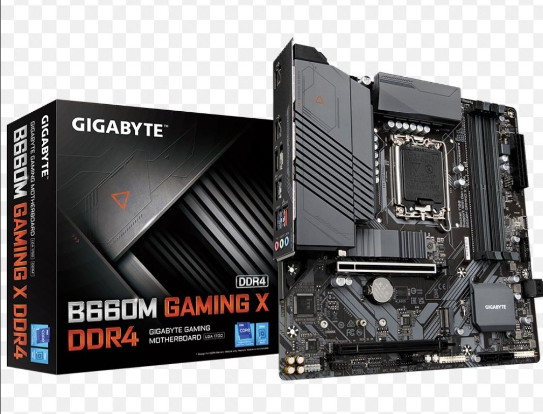 gigabyte b660m gaming x ddr4 z chłodzeniem