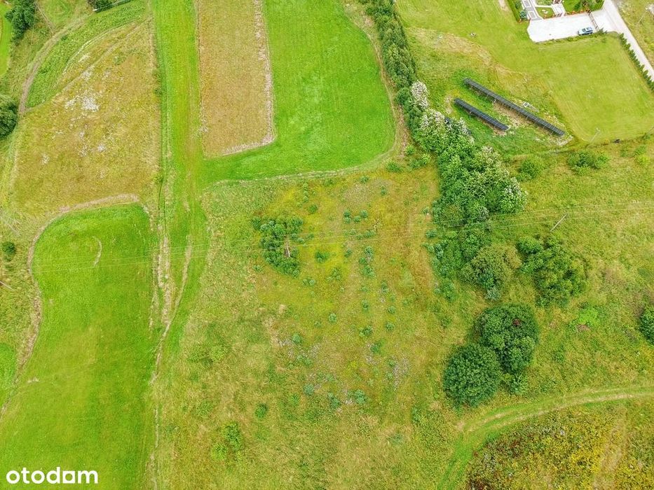 Działki budowlane 3100 m² z widokiem na góry