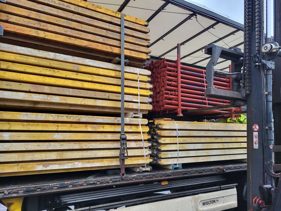 Stemple budowlane Głowice krzyżowe Podpory stropowe sklejka szalunkowa