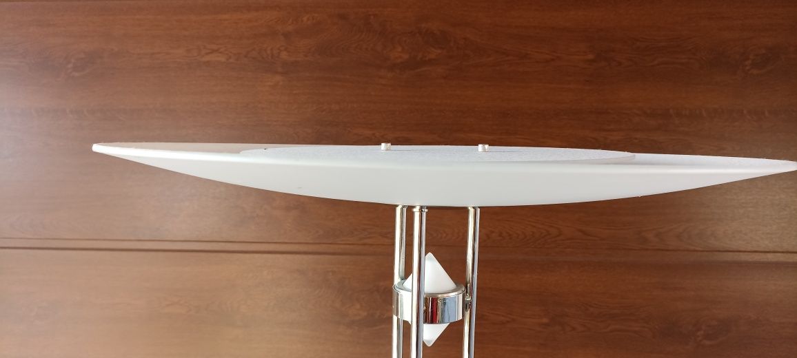 Lampa stojąca LED chrom 180 cm