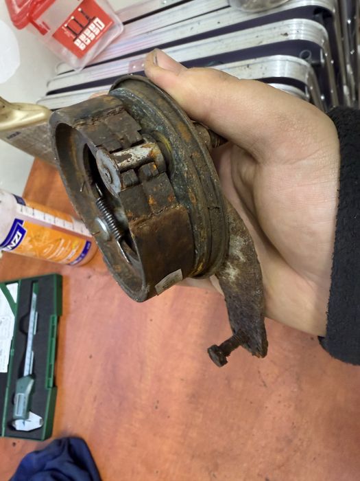 Szczękotrzymacz tył tylny Simson SR2 org DDR wysyłka