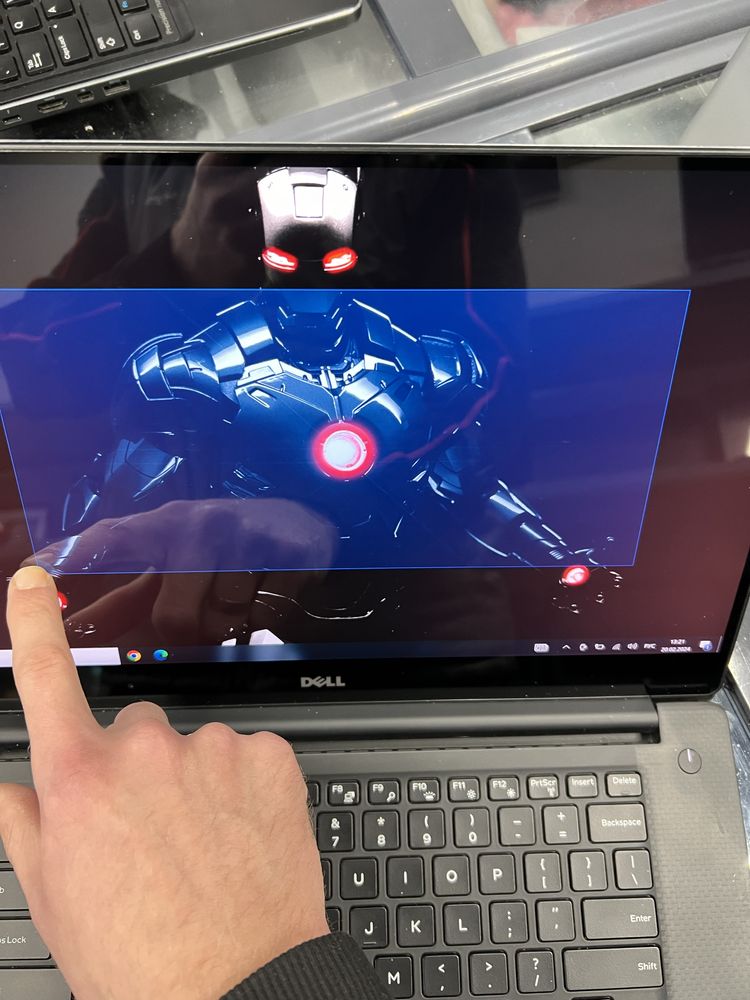 4K экран Игровой тонкий ноутбук Dell intel i7