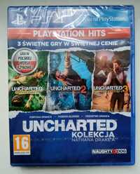 Uncharted: Kolekcja Nathana Drakea PS 4 NOWA