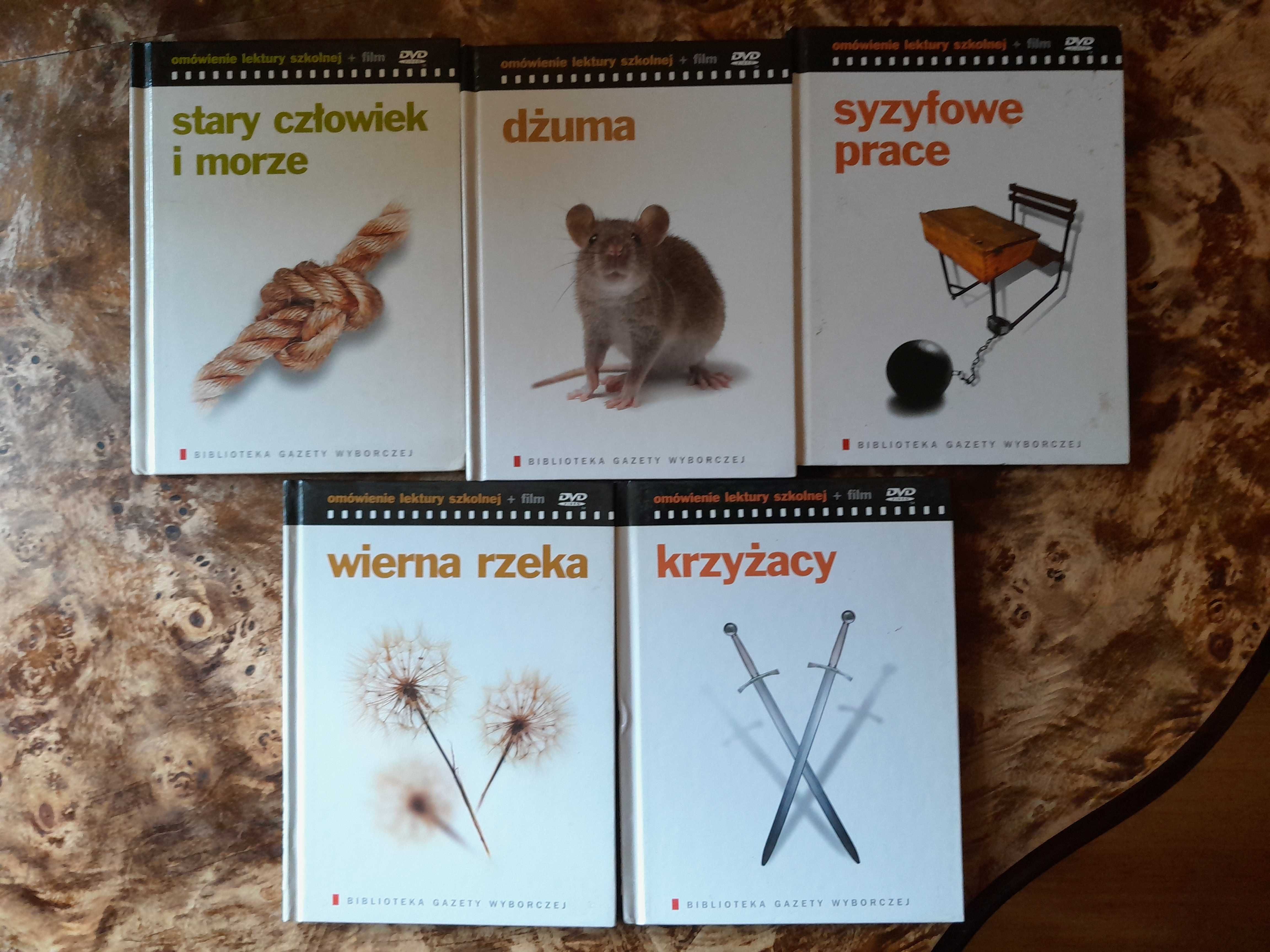 Lektury na płytach dvd - oryginały