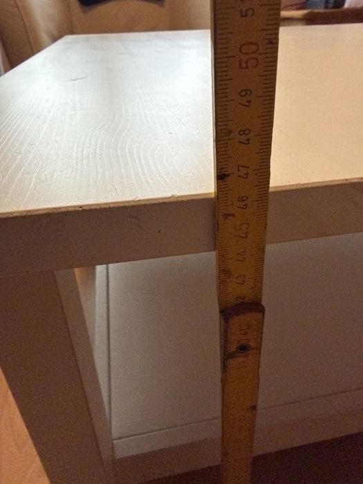 Stolik kawowy HEMNES IKEA 90 x 90 cm biały