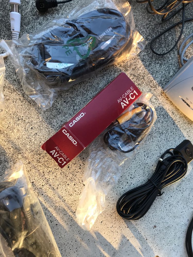 Lote adaptador av antena vga audio RGB cabo aux scart video usb