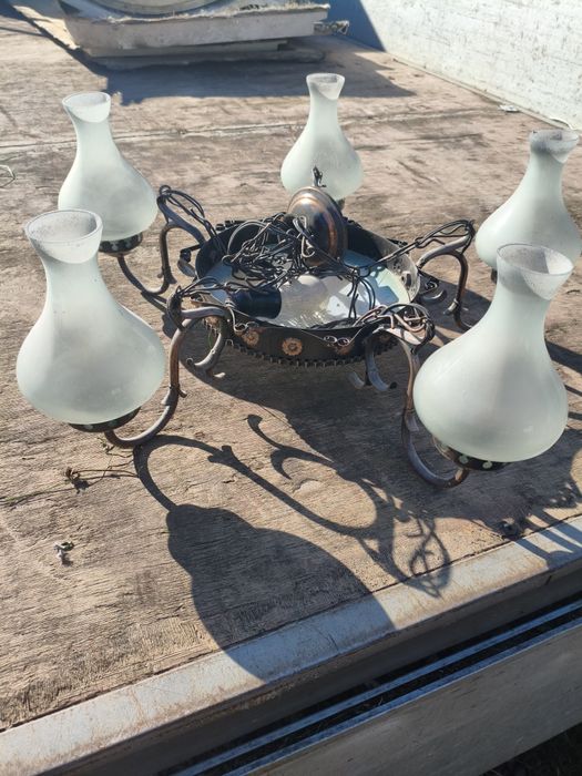 Żyrandol, zabytkowy oryginalny
