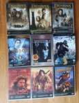 9x DVD Zestaw 5: Lord of the Rings x3, Willow, King Kong - ANGIELSKI