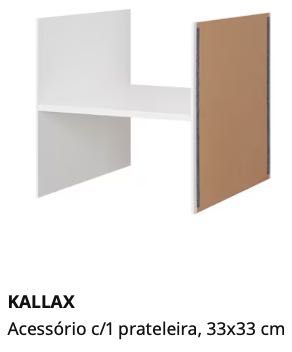 Acessórios para estante Kallax IKEA