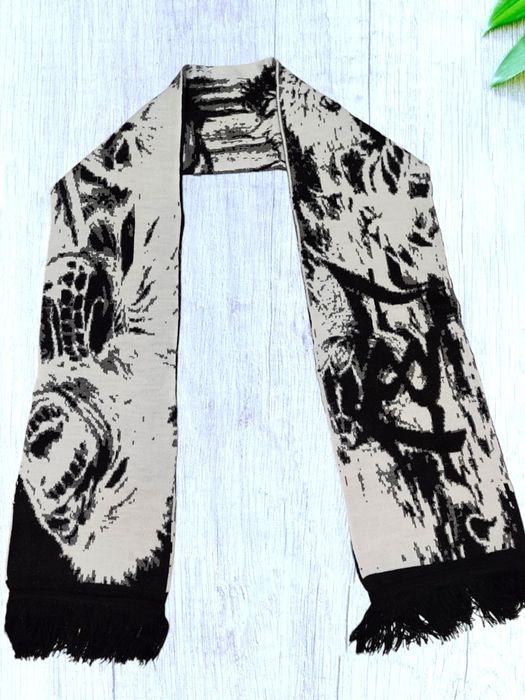 В'язаний акриловий Шарф з головним героєм аніме Берсерком