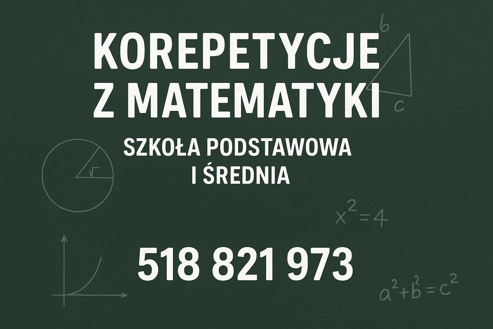 Korepetycje z matematyki BIELAWA