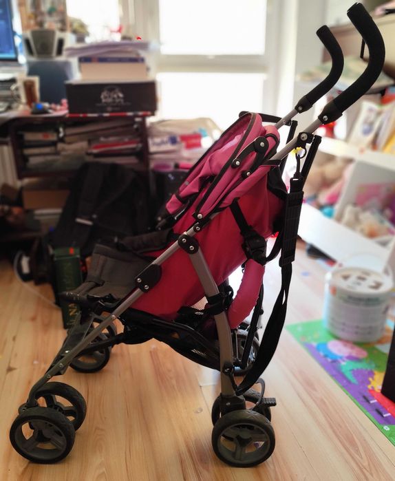 Wózek Spacerowy Spacerówka Caretero Alfa Fioletowy Używany