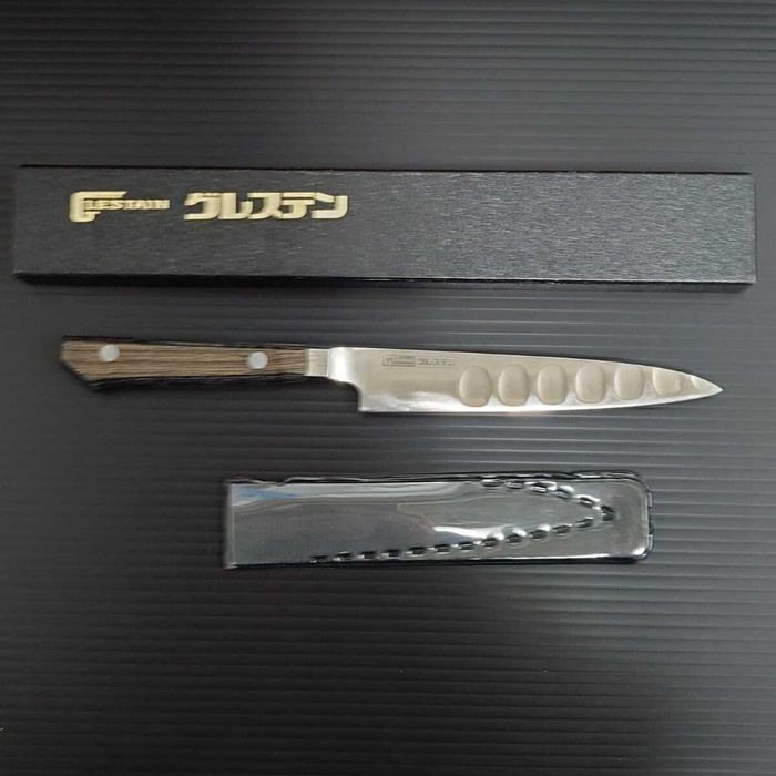 Профессиональный кухонный овощной нож GLESTAIN Gresten 014TK Petty