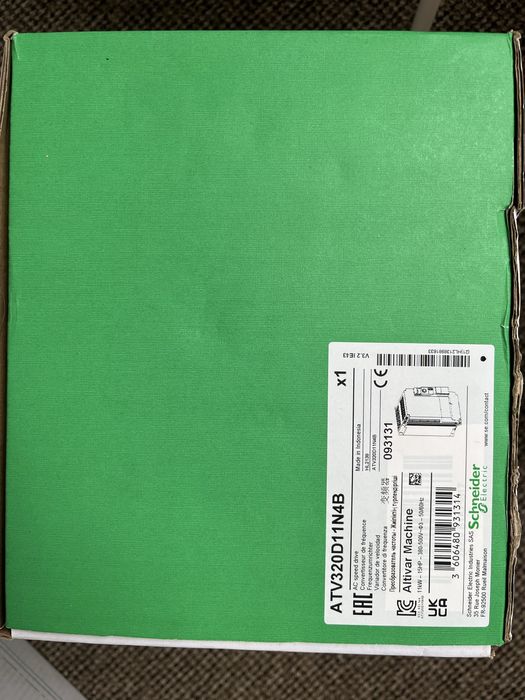 Частотний перетворювач частоти Schneider 11кВт ATV320D11 Шнайдер новий