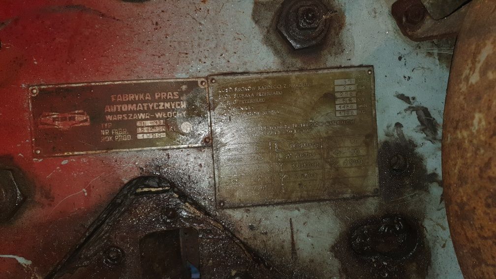 Nożyce gilotynowe NU -13 na części