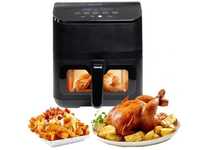 FRYTKOWNICA beztłuszczowa frytownica duża mocna  AIR FRYER 1875W 6L