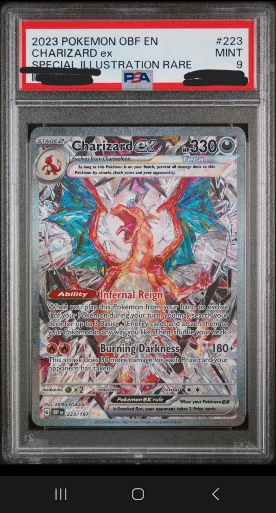 2023 Pokemon OBF - Obsidian Flames Special Illustration Rare CHARIZ