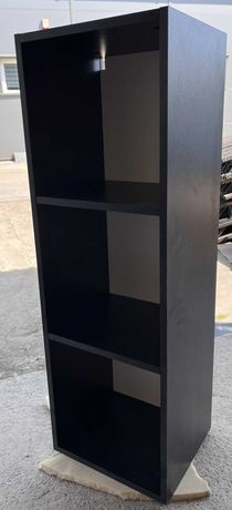 Czarna szafka wisząca regał półki 35 cm PREMIUM