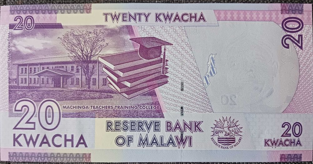 20 Kwacha Malawi 2020 r - mennicze