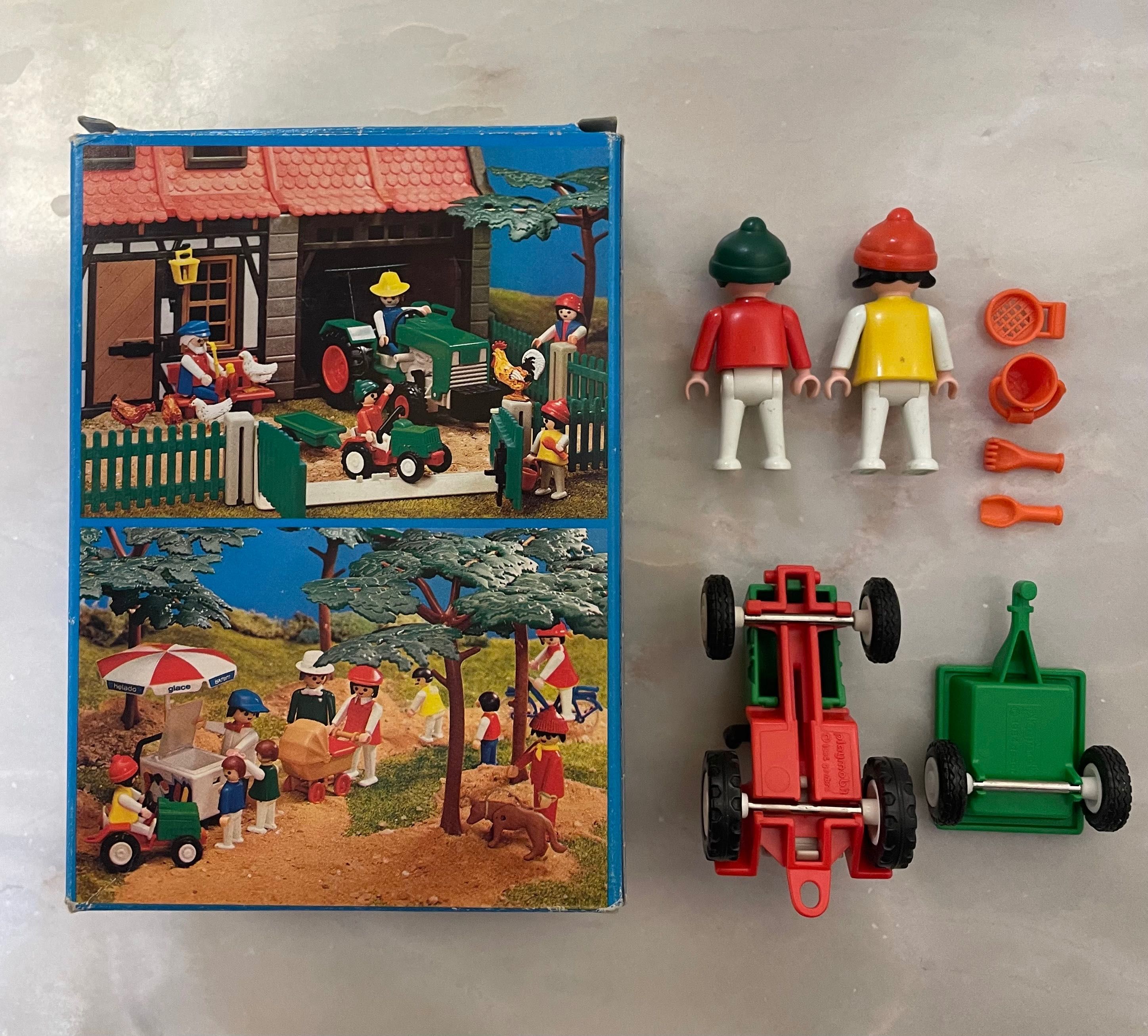 Playmobil 3594 tractor crianças quinta