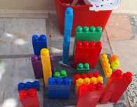 Mega Bloks coloridas - Diversas