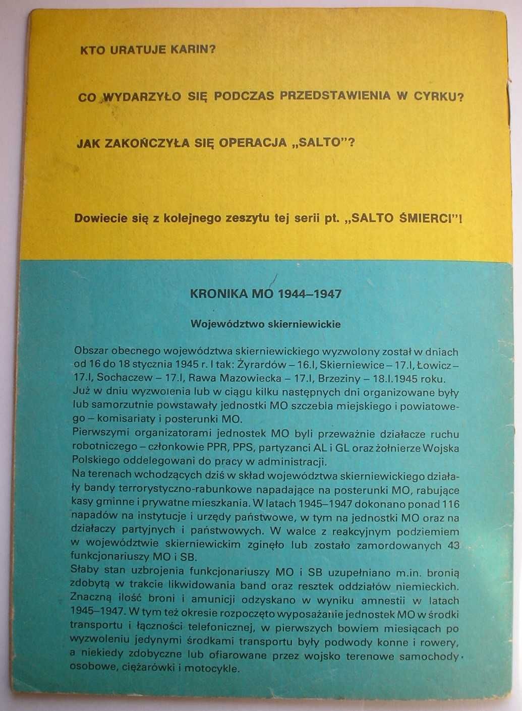 KAPITAN ŻBIK - Pogoń za lwem - 1980 - Bogusław Polch