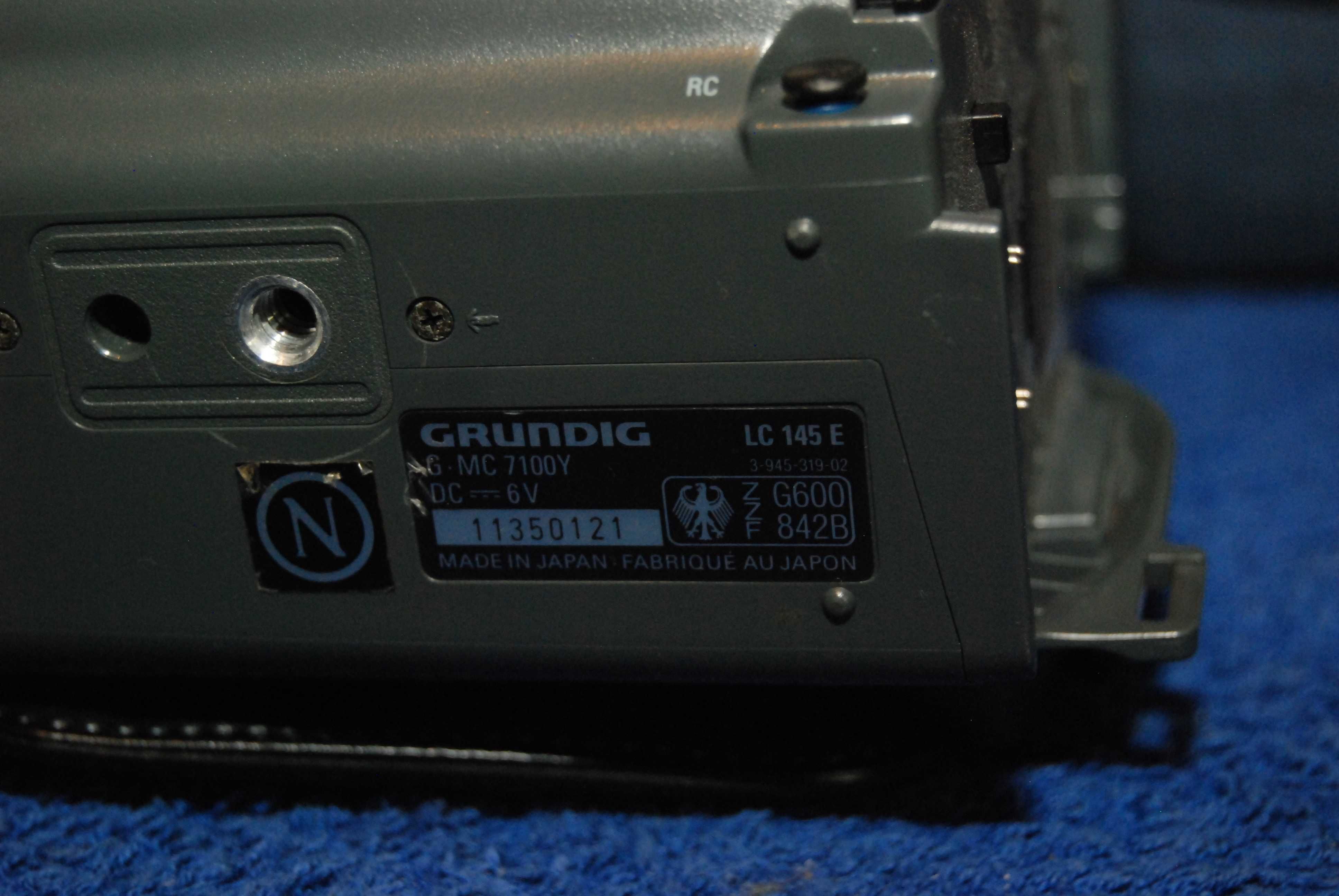 Kamera VHS 8mm Grundig LC 145.