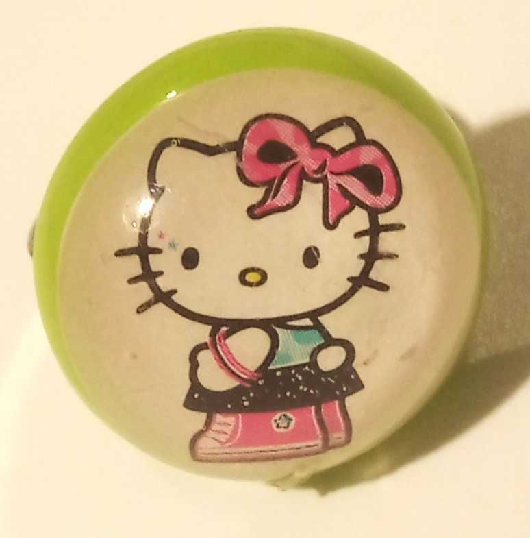 Pierścionek Hello Kitty regulowany okrągły