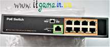 Коммутатор (свитч) POE, 9 х 100ТХ, 8 х РОЕ + 1 х UpLink