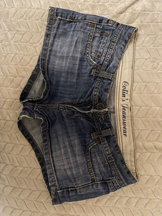 Вінтажні сексі мікро шортики Колінс Джинс