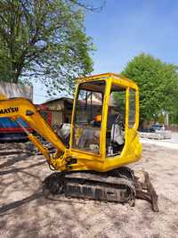 Mini koparka minikoparka komatsu 2,7 tony (jak kubota jcb yanmar)