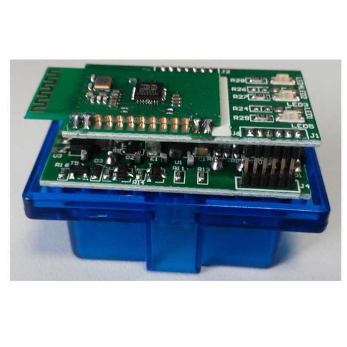 OBD2 ELM327 v1.5 автосканер  двох платний Оригінальний чіп PIC18F25K80