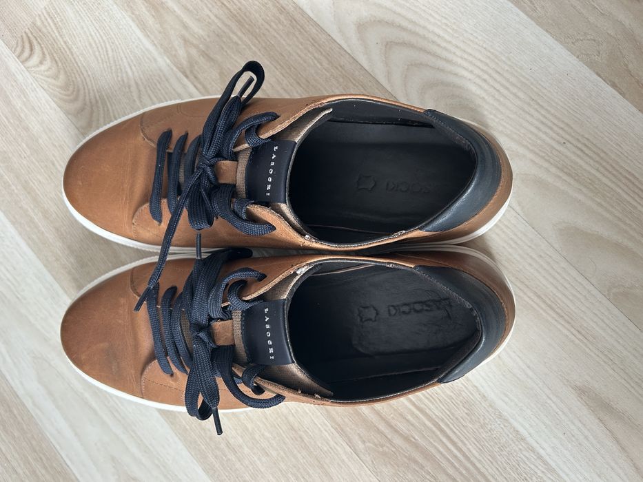 Buty skorzane trampki Lasocki rozmiar 44