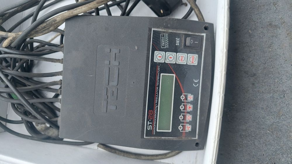 Sterownik kotła zasypowego Tech ST-28 do pompy CO CWU Wentylatora