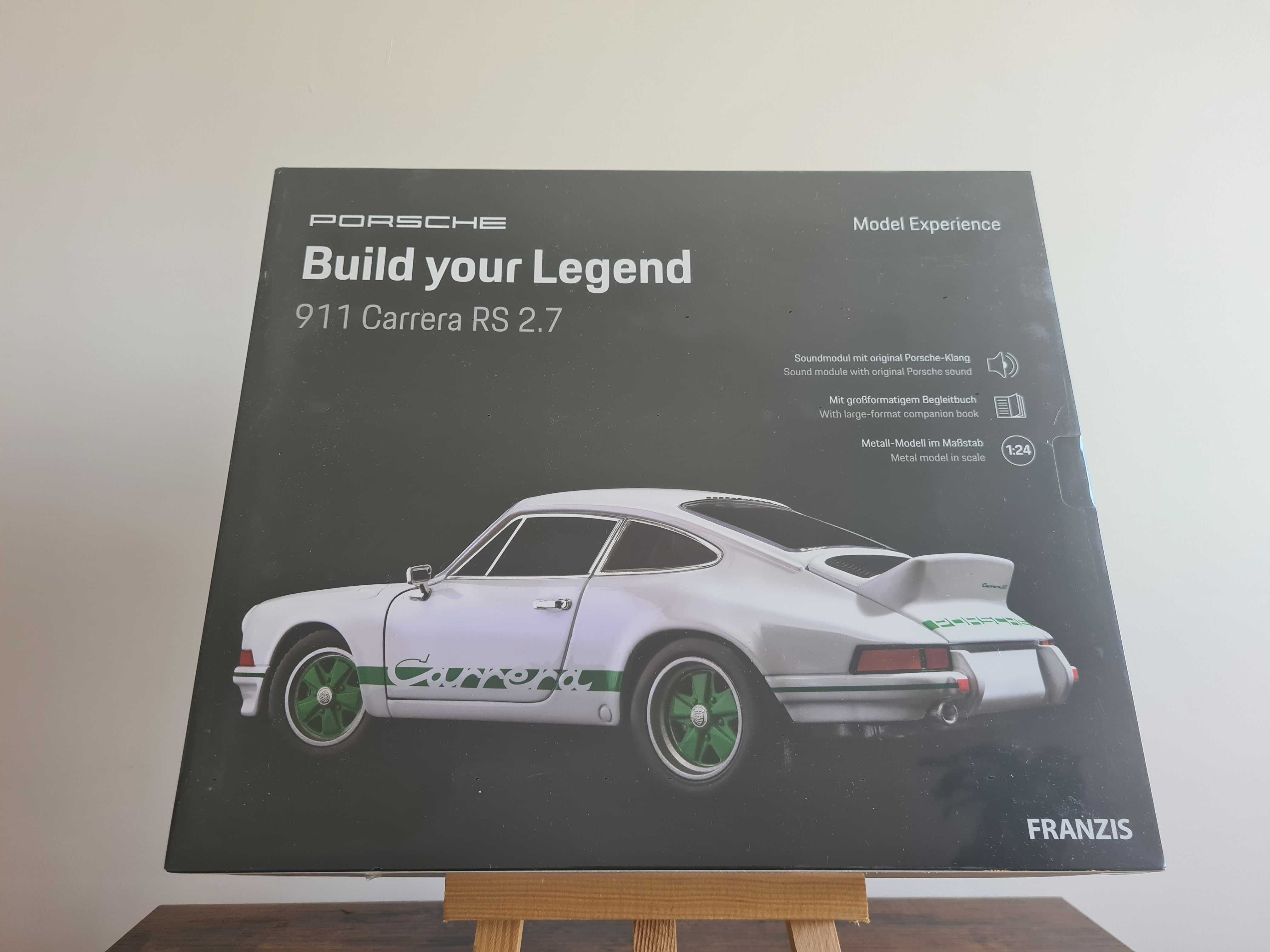 Model Porsche 911 Carrera RS Franzis 67217 1:24 zestaw do złożenia