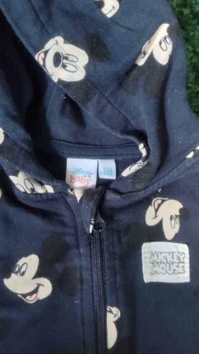 Kombinezon dresowy pajac Disney Myszka Mickey 62 68 granatowy