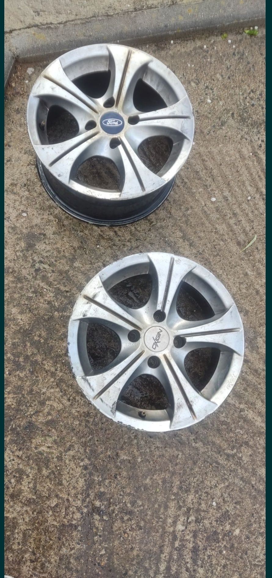 Jantes carro 15 e 16 conforme fotografias