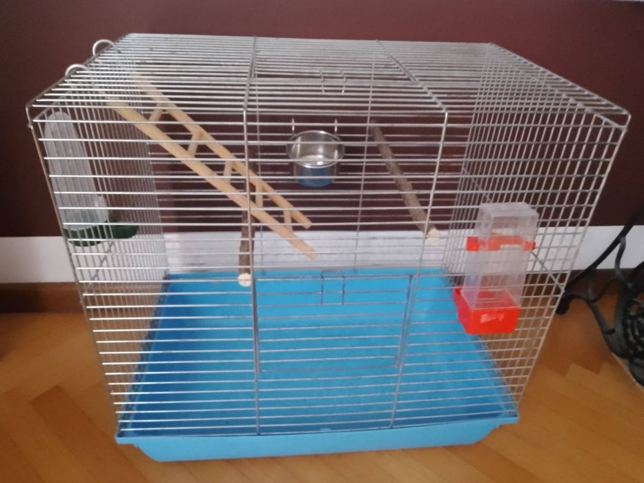 Duża klatka 60 cm papuga Nimfa Faliste Nierozłączki