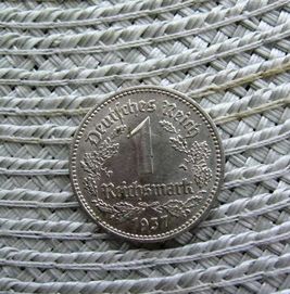 Niemcy 1 Reichsmarka 1937r - A