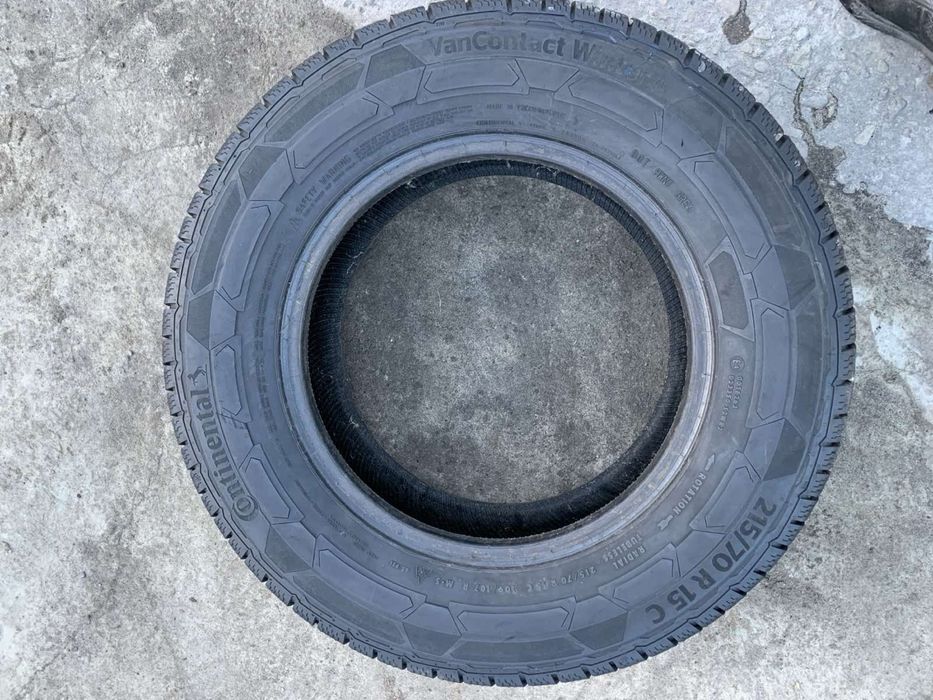 Шини 215/70 R15C Continental зима 2023 рік 7/6 мм