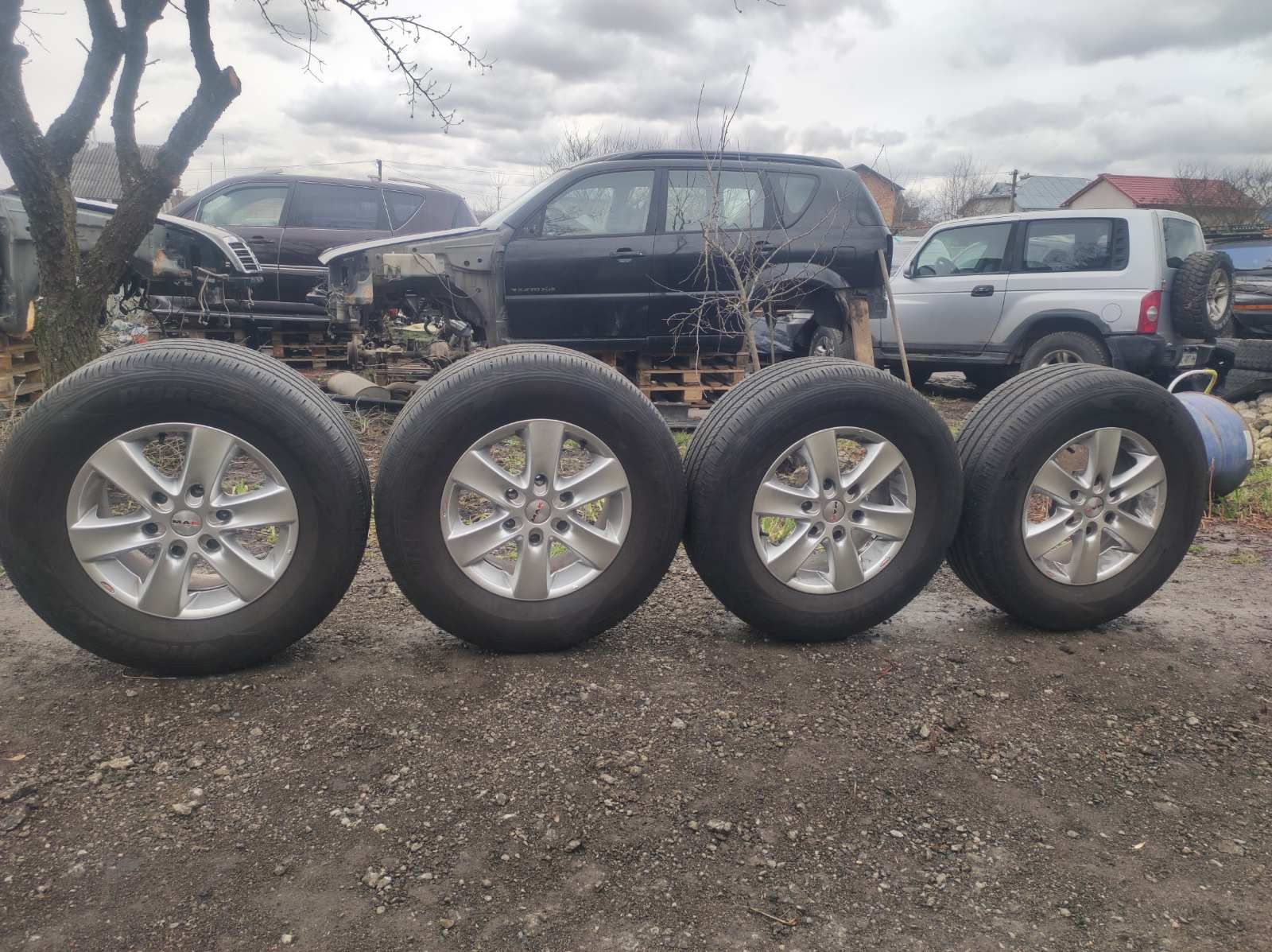 Колеса шини диски 6×139.7 r 16 титани rexton рекстон SsangYong