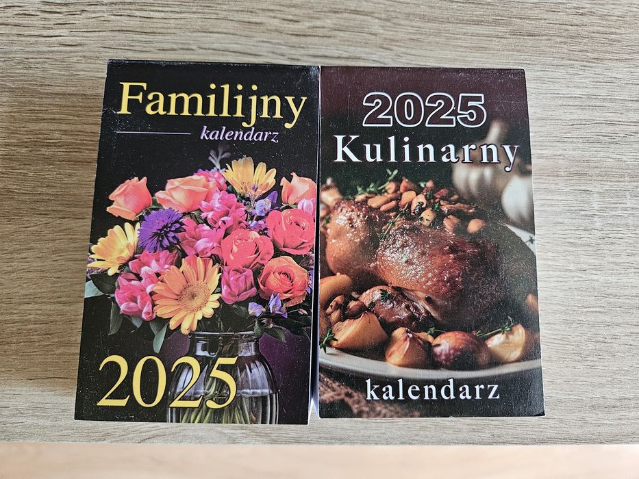 2 x kalendarze zrywane 2025 r !