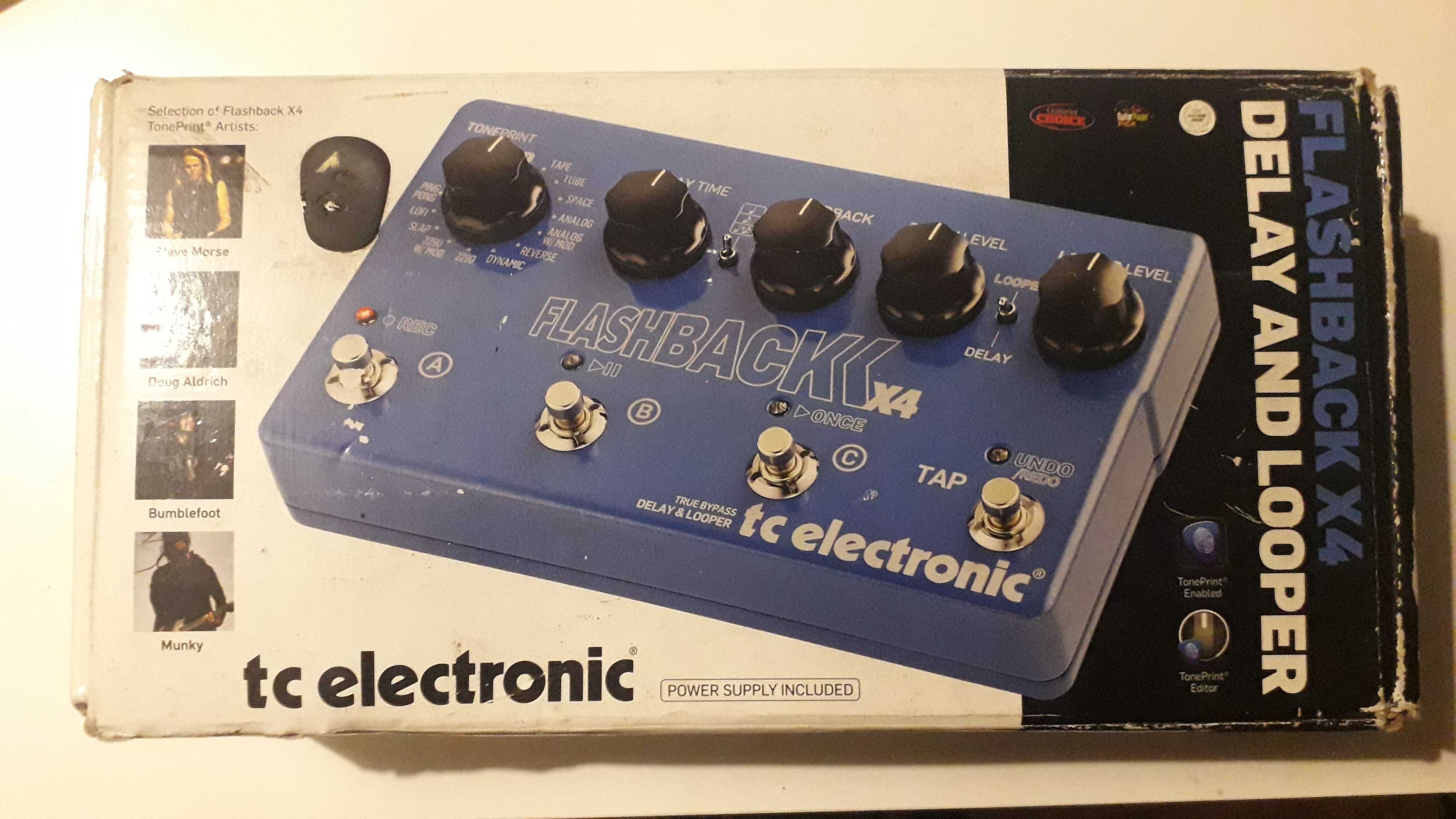 FLASHBACK x4 delay and looper - tc electronic